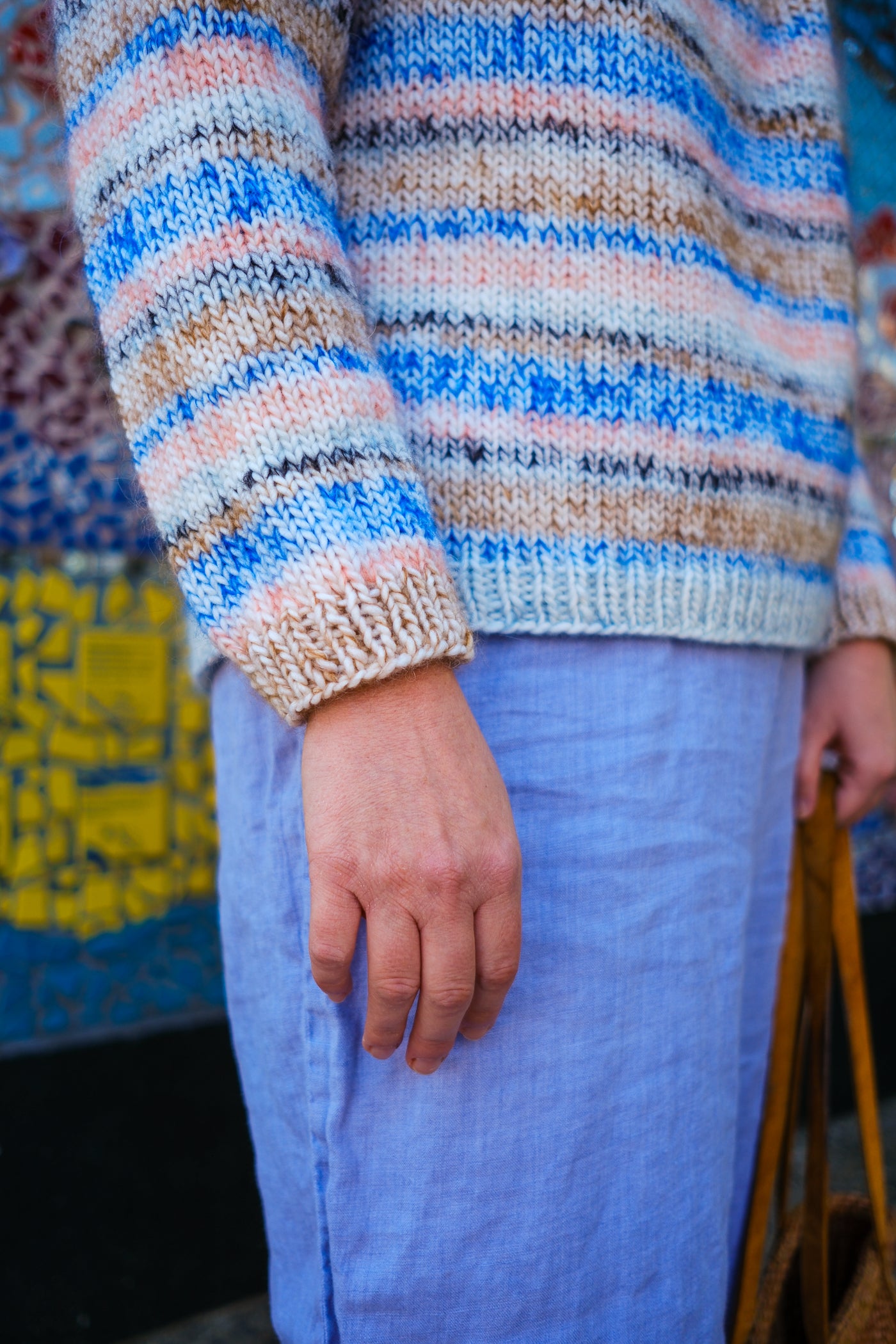 Watercolor Haze Pullover (2023L)