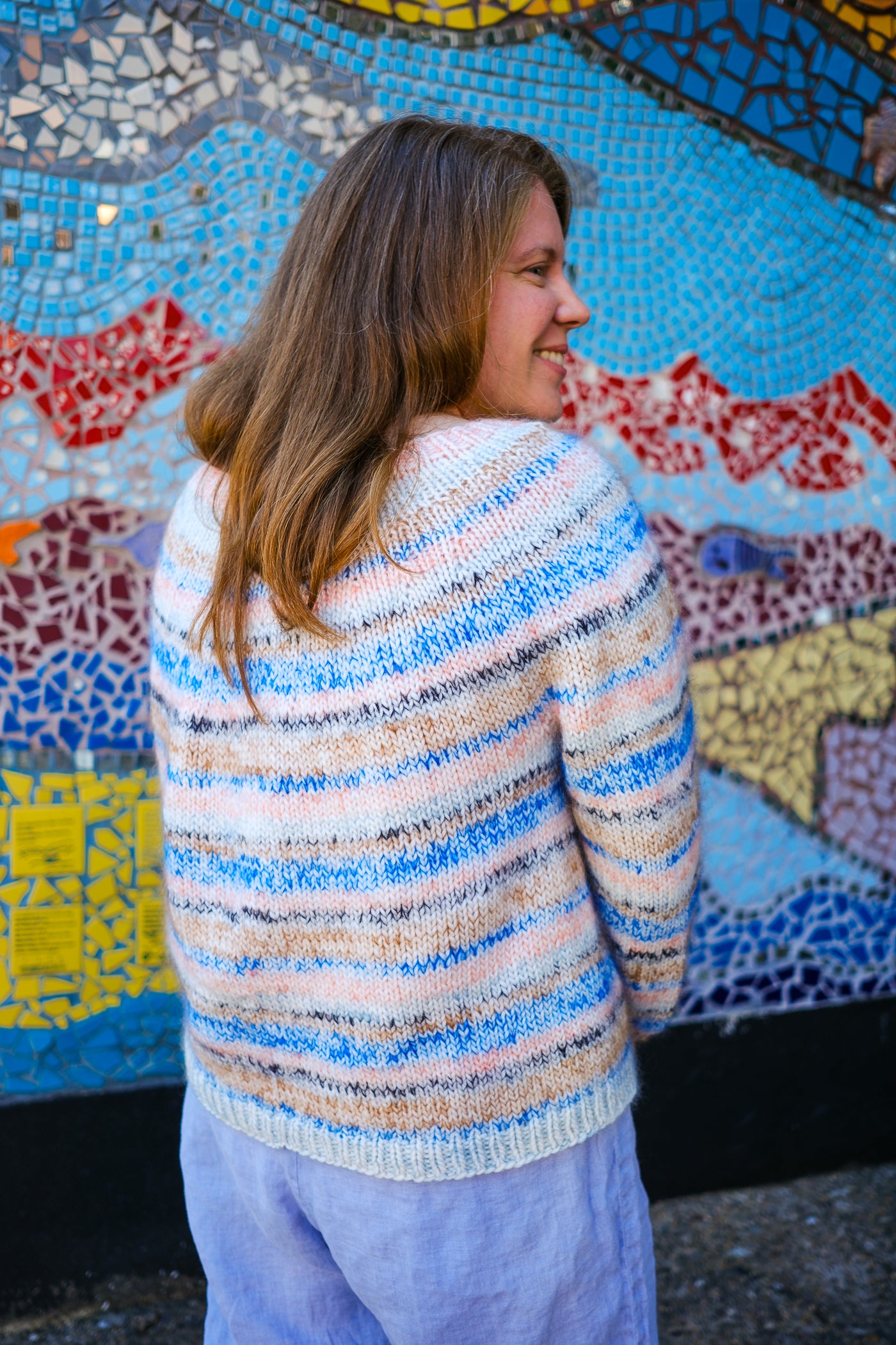 Watercolor Haze Pullover (2023L)