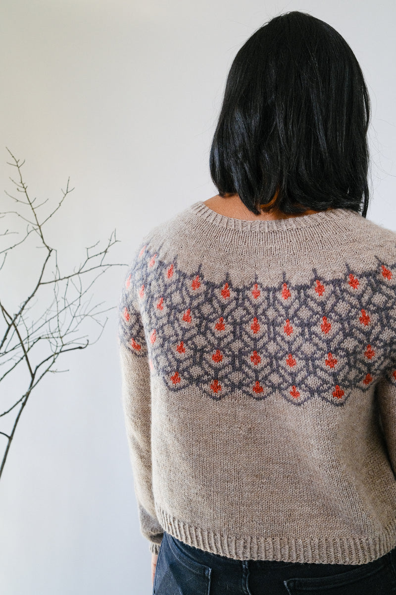 Moonflower Sweater (2023JTB-4) – Fairmount Fibers