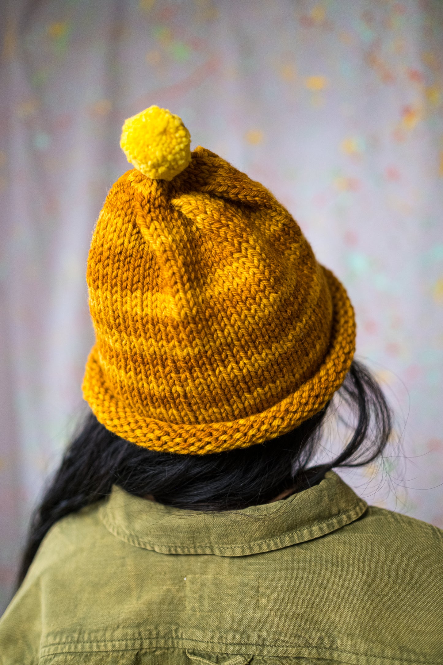 Pleated Pointed Hat (2022LD-4)
