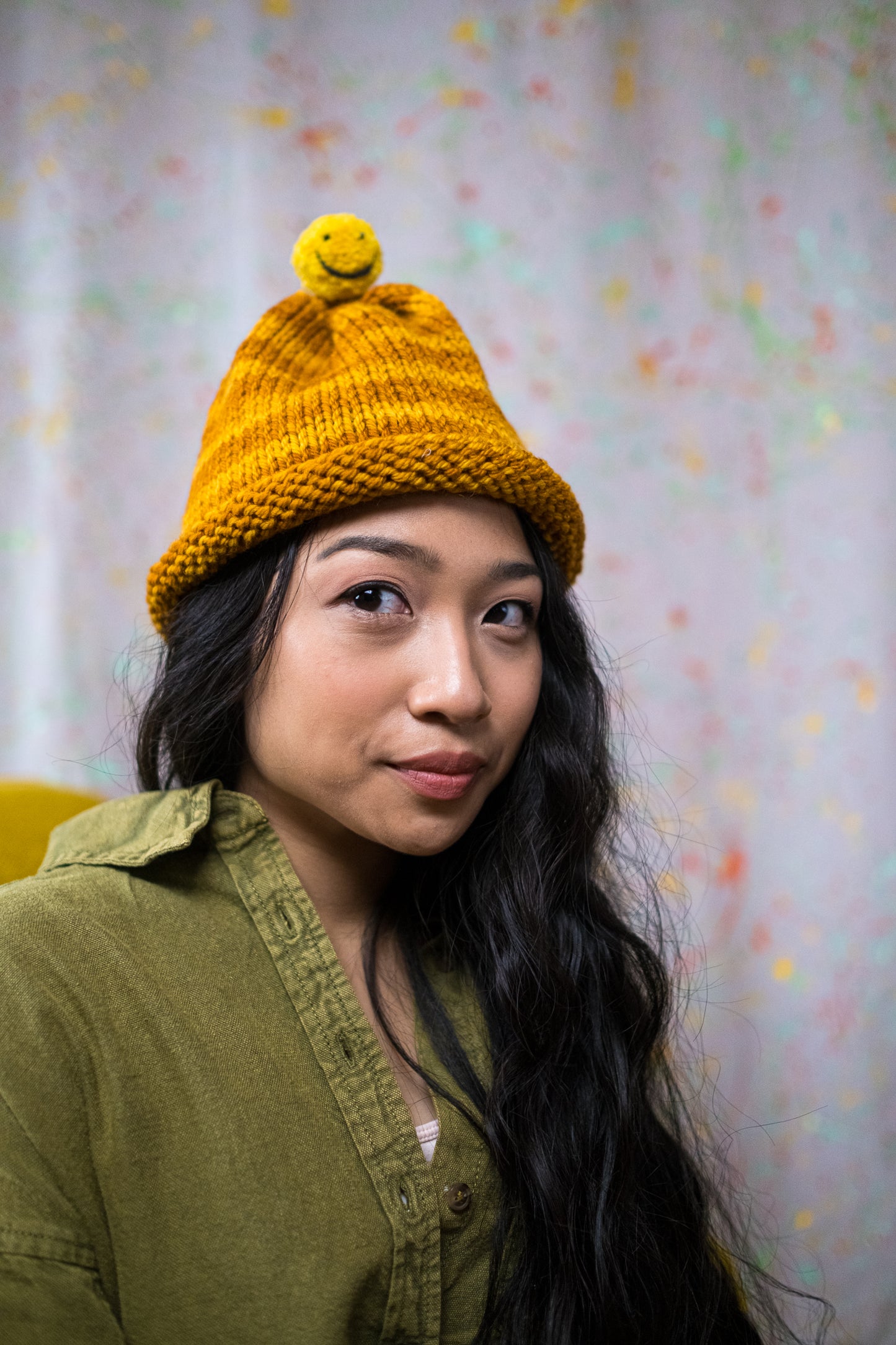 Pleated Pointed Hat (2022LD-4)
