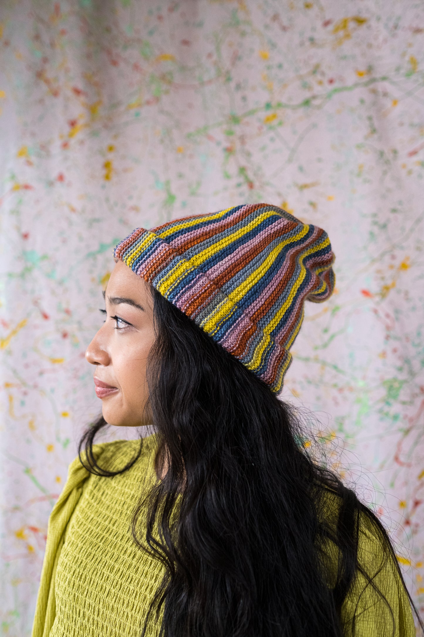 Gather Garter Hat (2022LD-5)
