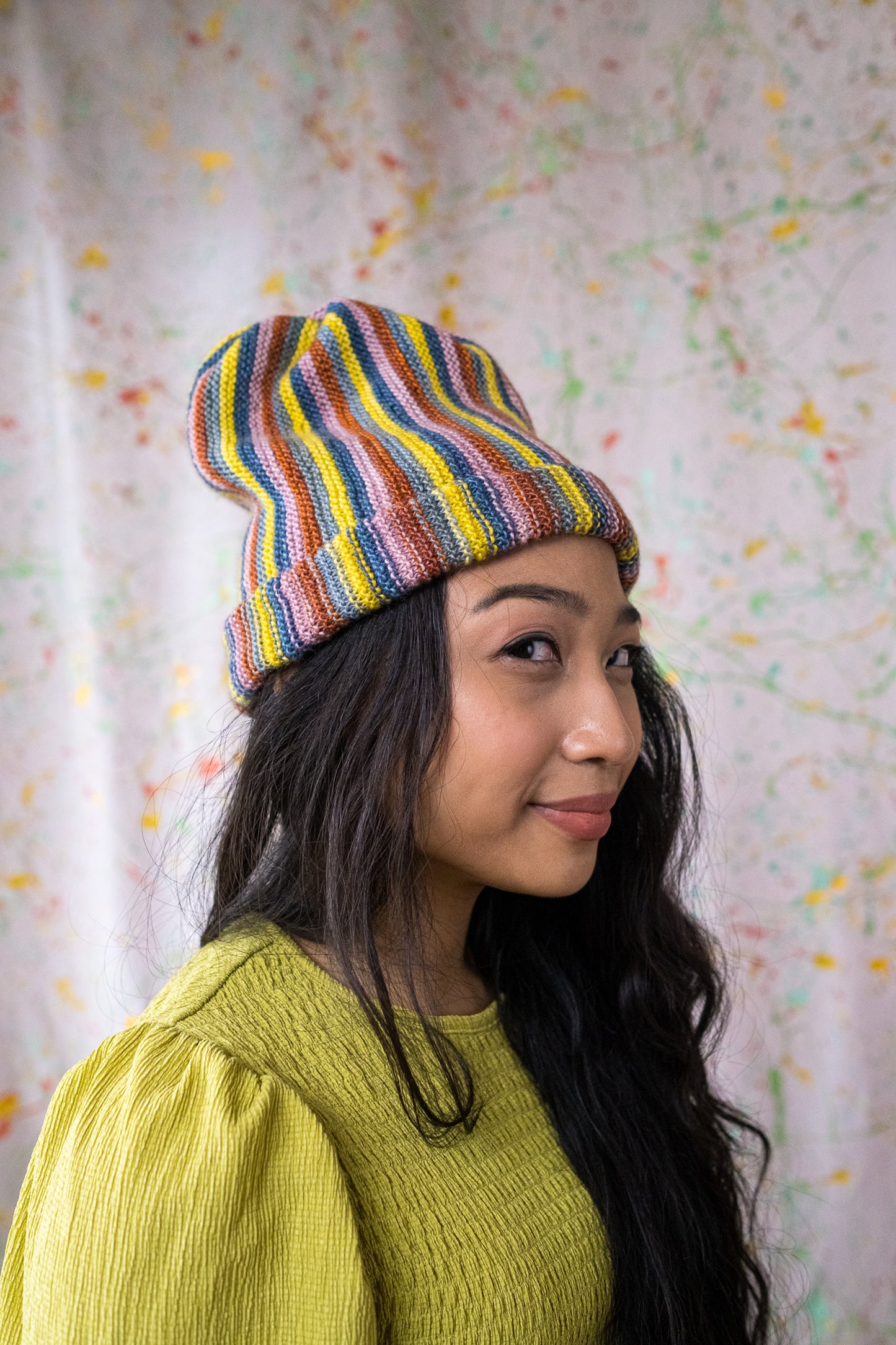 Gather Garter Hat (2022LD-5)
