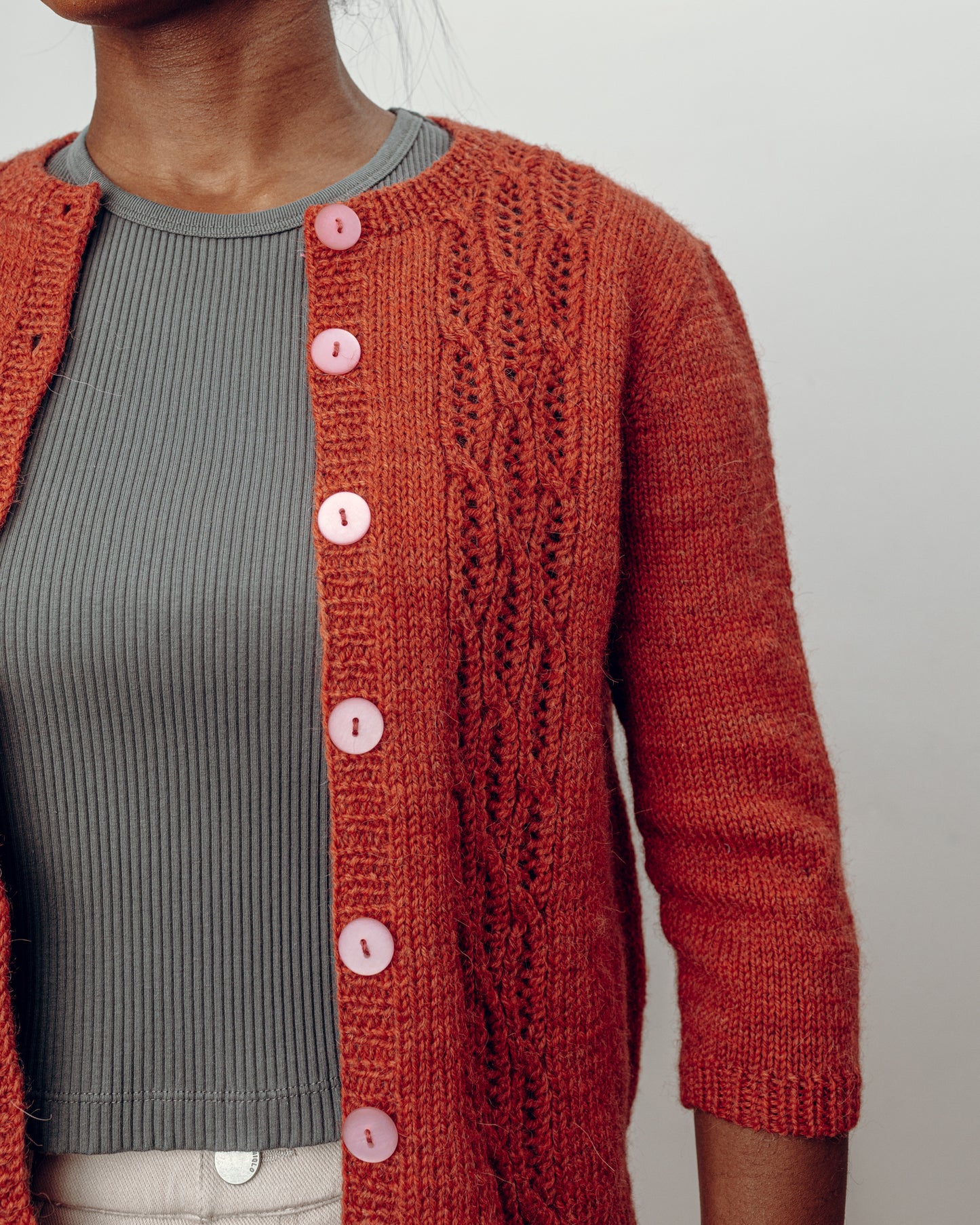 Licorice Lace Cardigan (2023JFC-3)