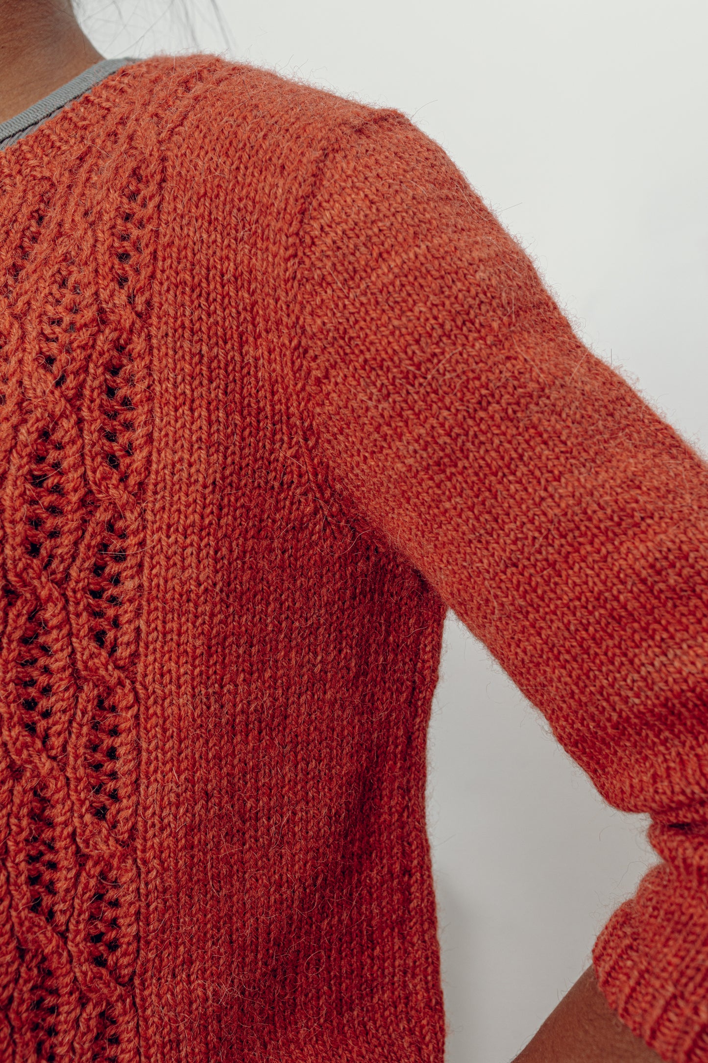 Licorice Lace Cardigan (2023JFC-3)