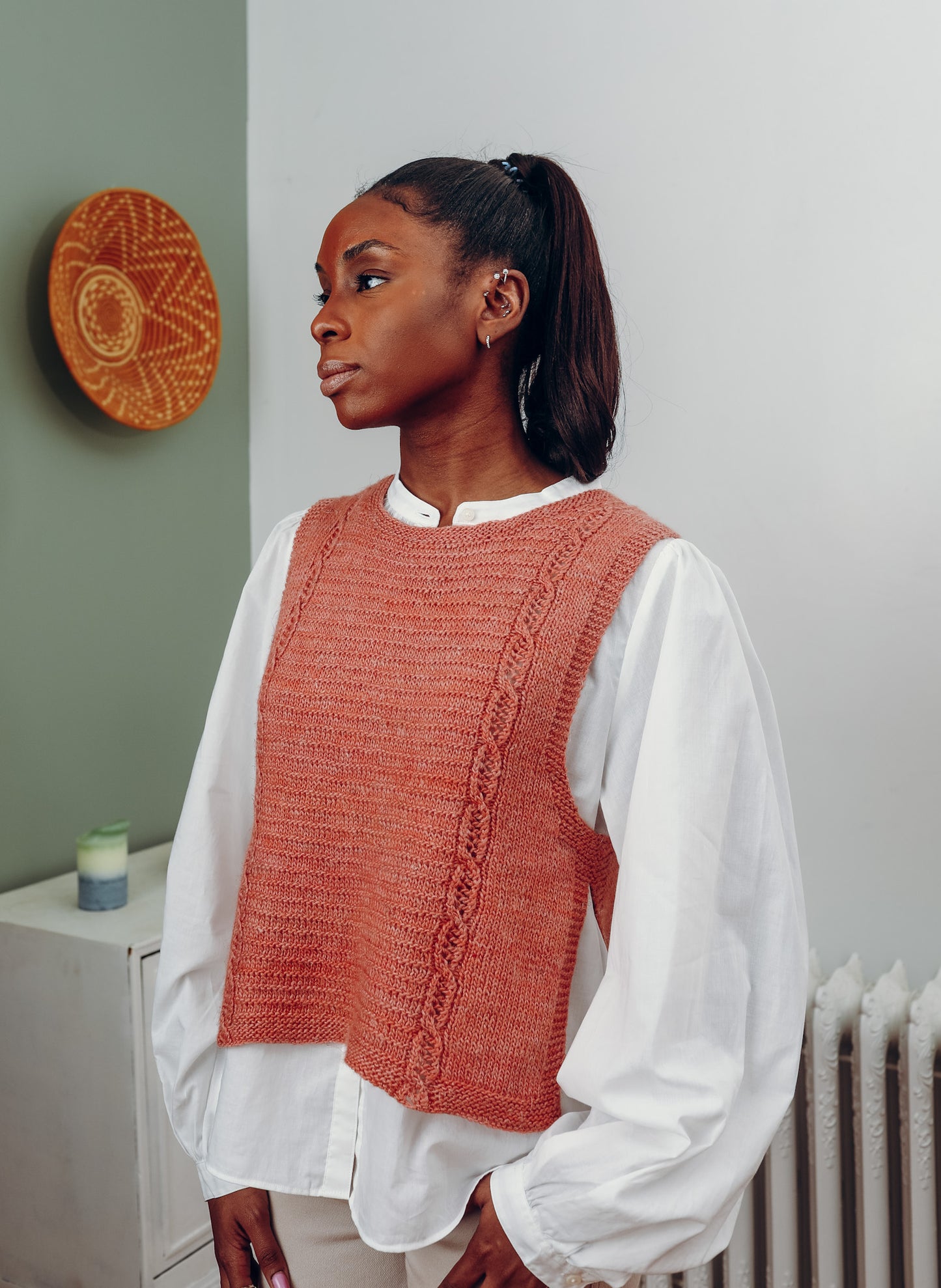 Licorice Twist Vest (2023JFC-4)
