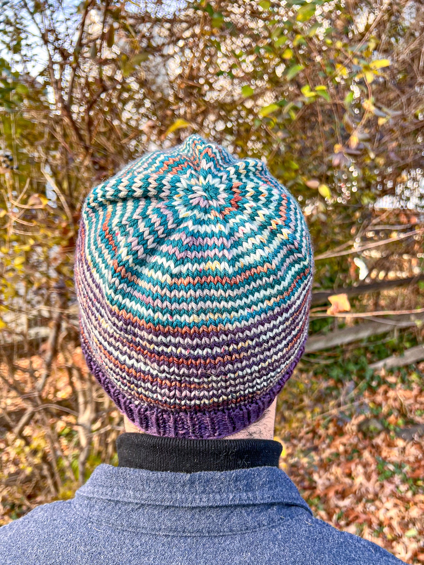 Quilty Spiral Hat (F178)