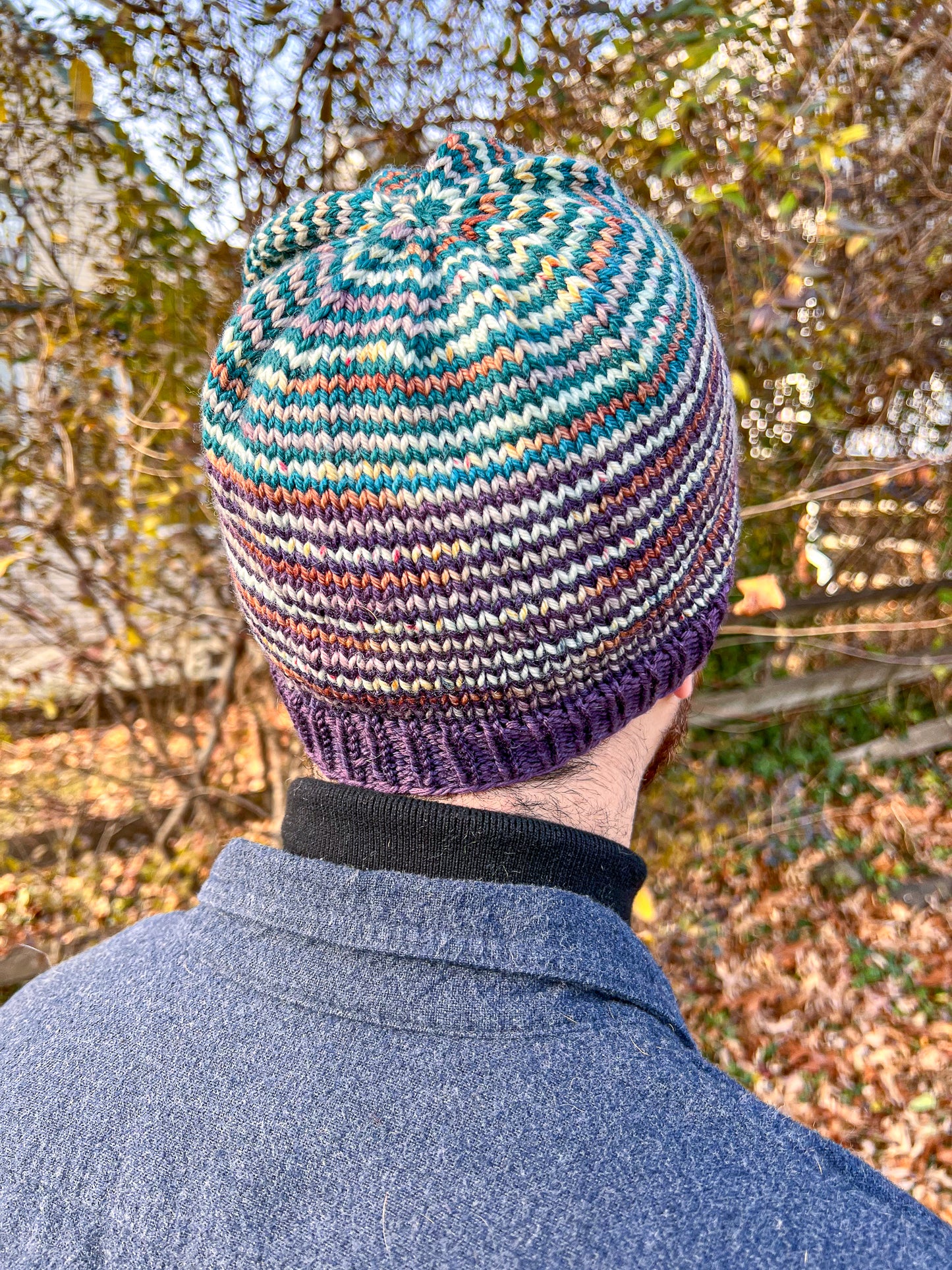 Quilty Spiral Hat (F178)