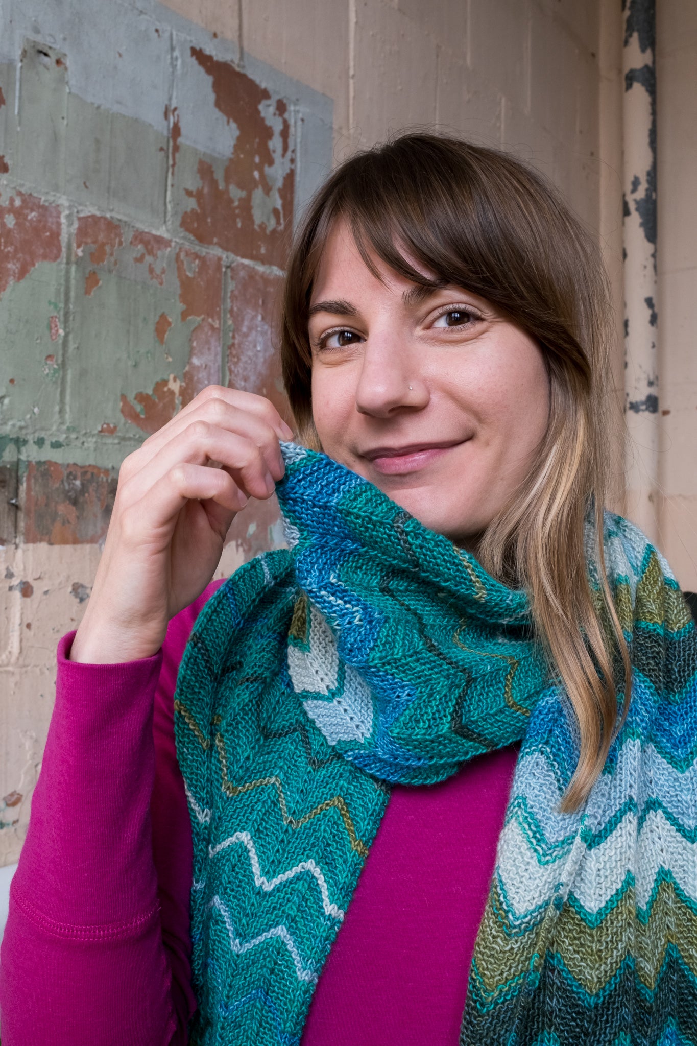 Flora Scarf (F186)