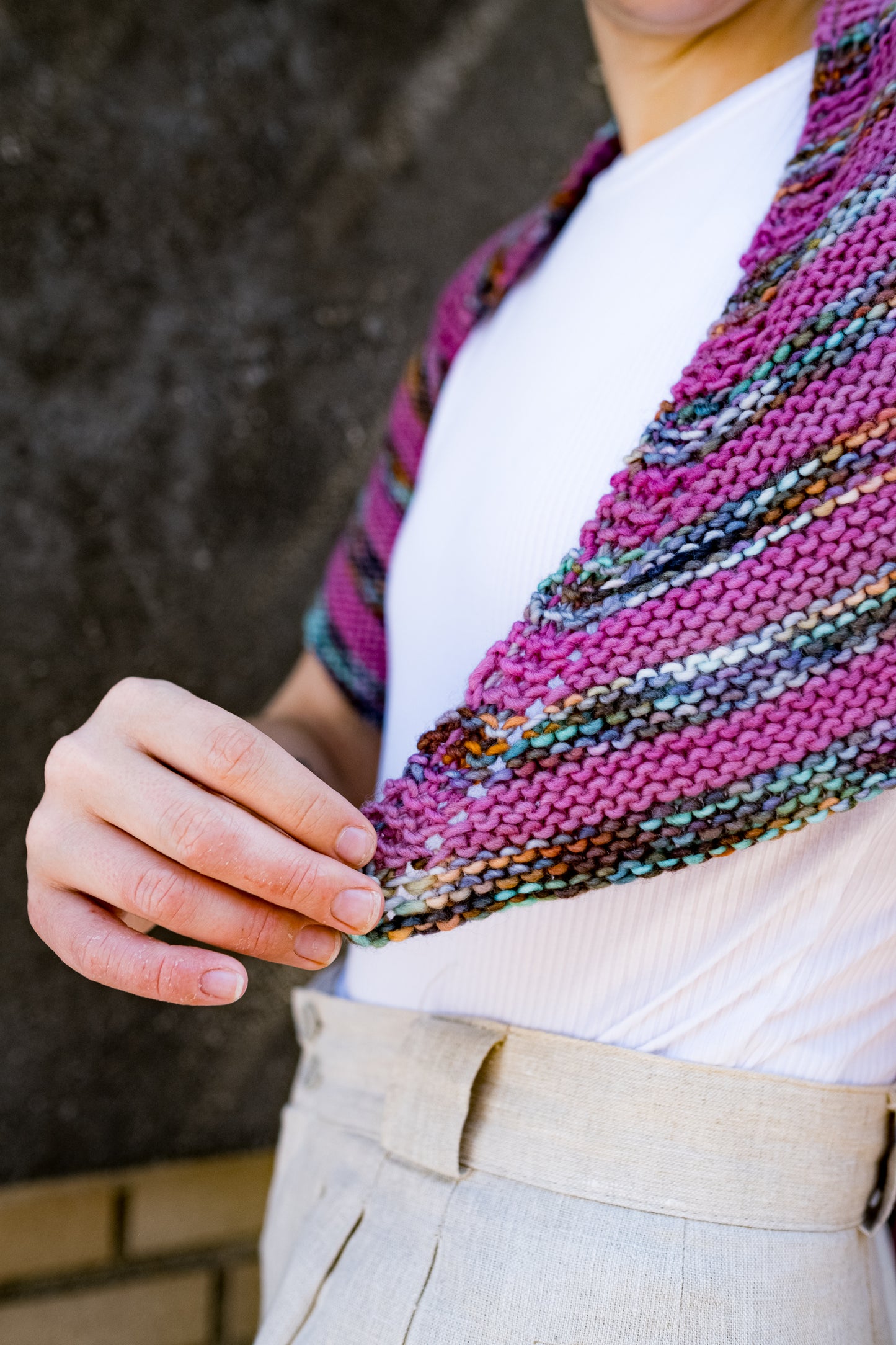Toast + Jam Shawl (F189)
