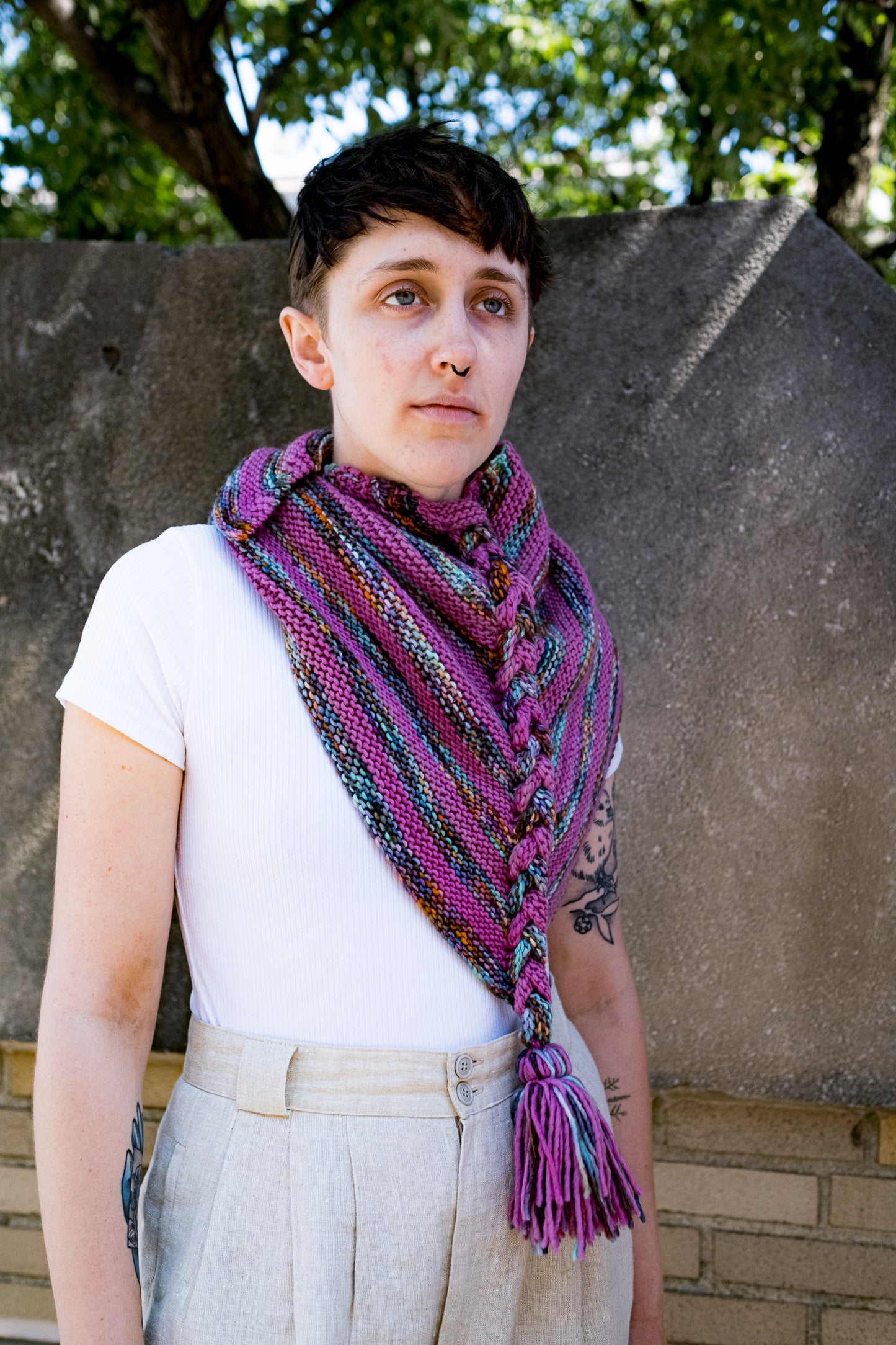 Toast + Jam Shawl (F189)