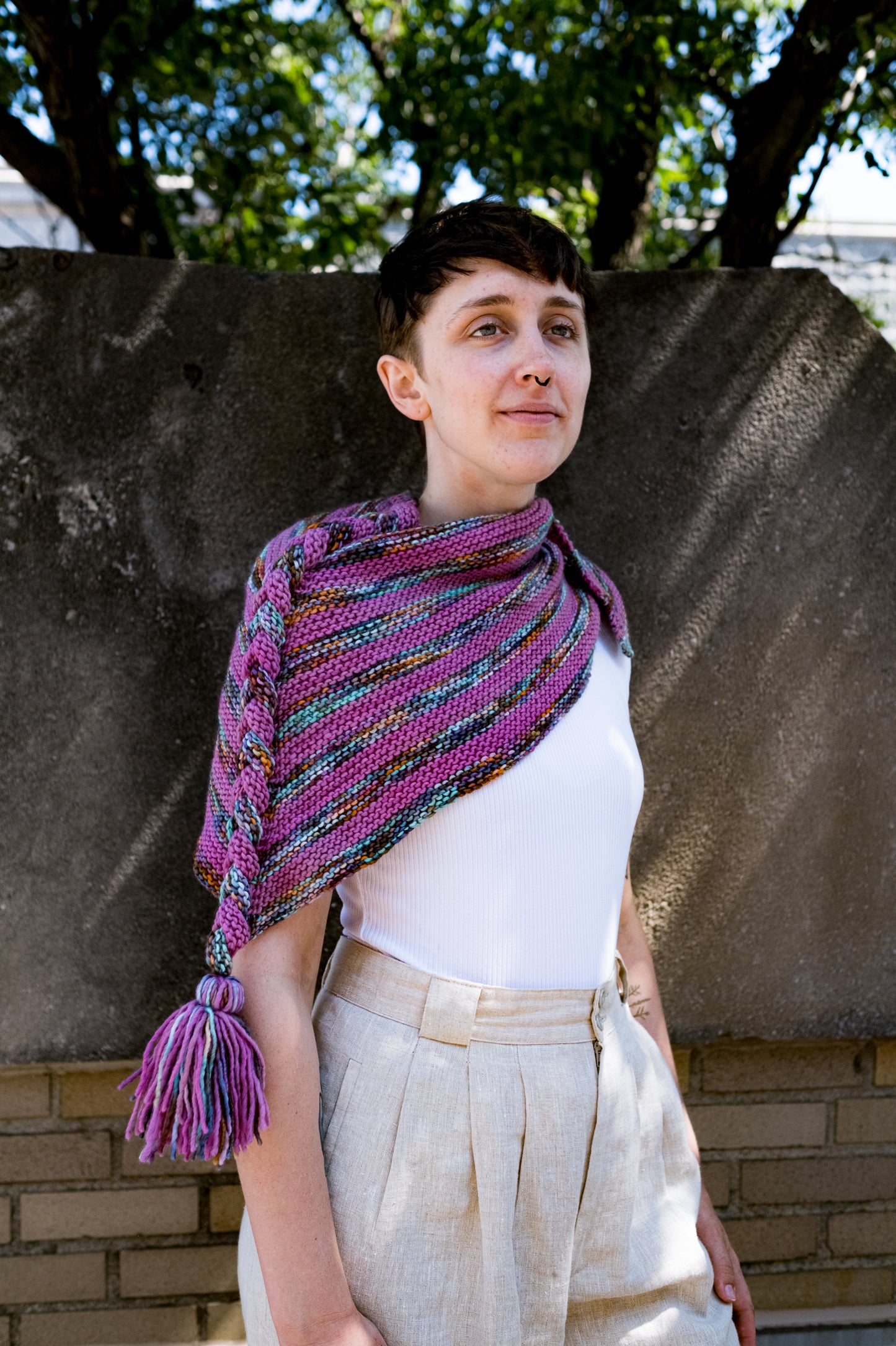 Toast + Jam Shawl (F189)