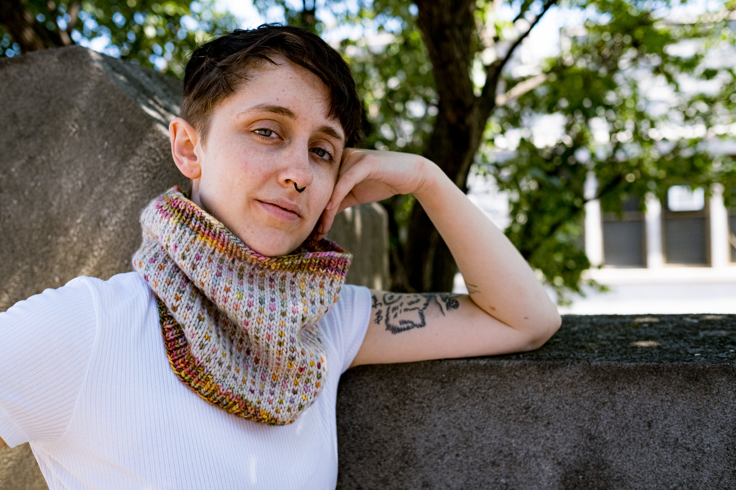 Ice Cream + Sprinkles Cowl (F192)