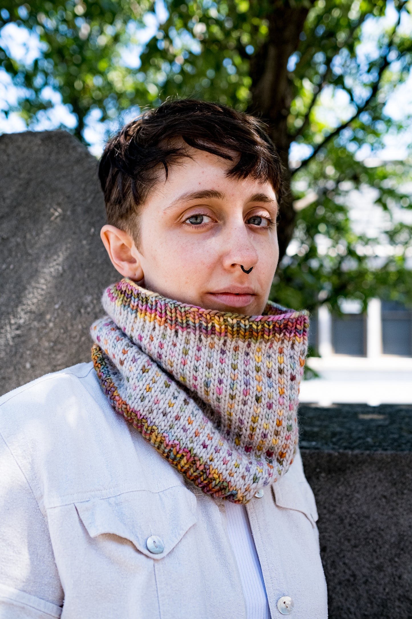 Ice Cream + Sprinkles Cowl (F192)