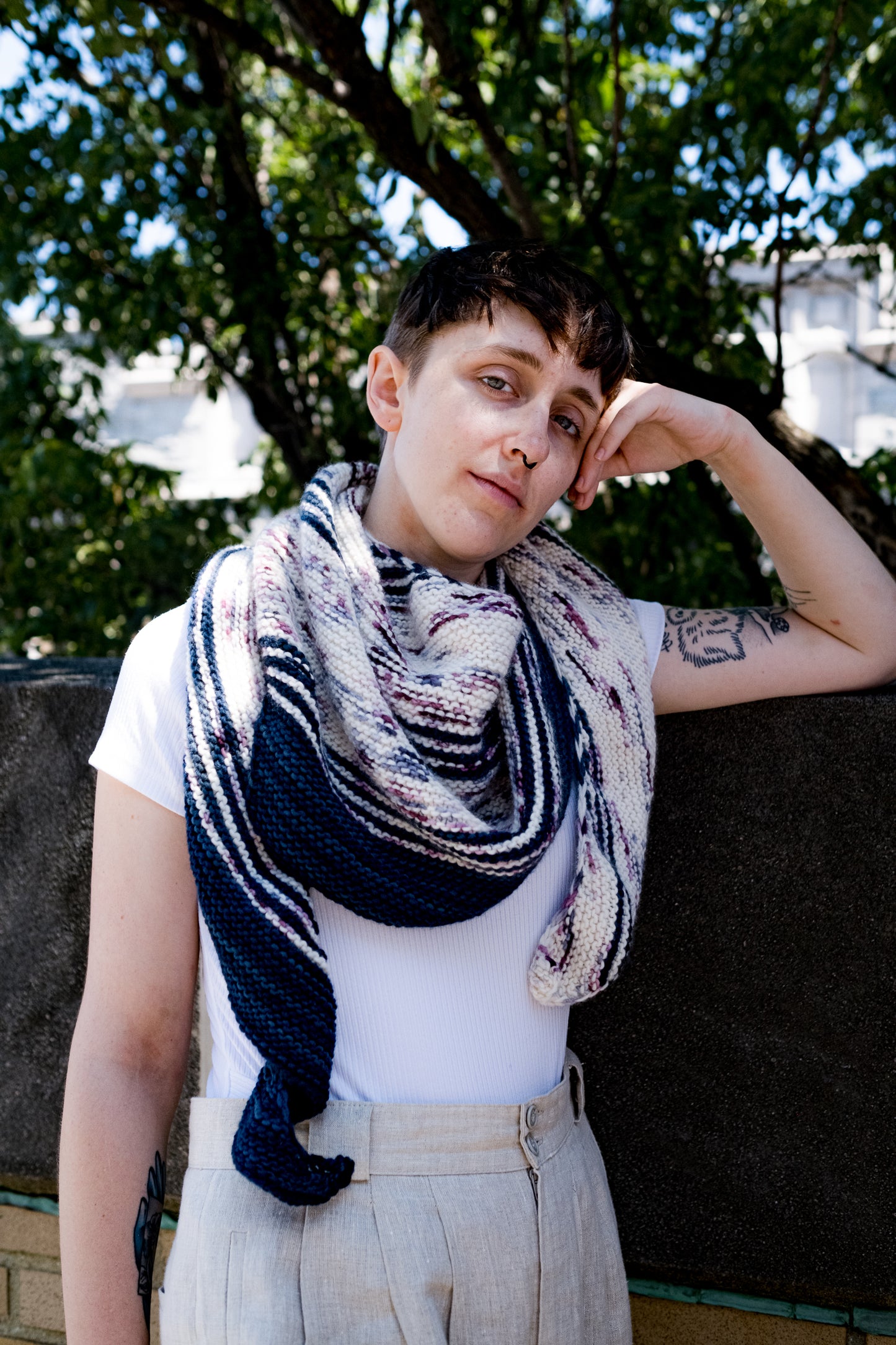 Moon + Stars Shawl (F190)