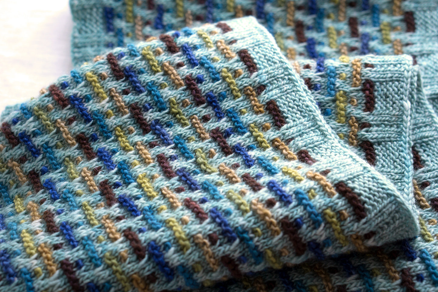 Trolley Tracks Infinity Scarf (F85)