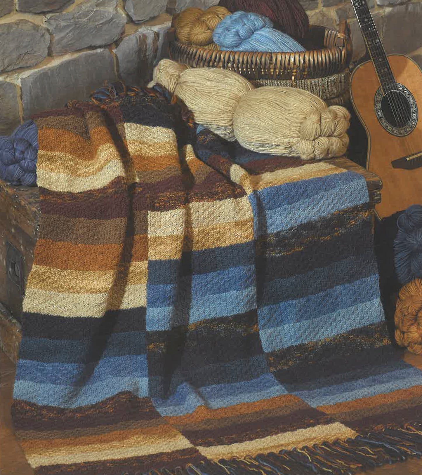 Shadows and Reflections Throws