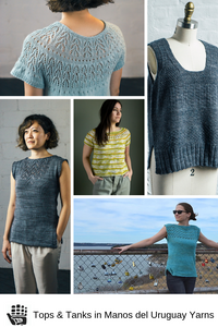 Tops and Tanks in Manos del Uruguay Yarns