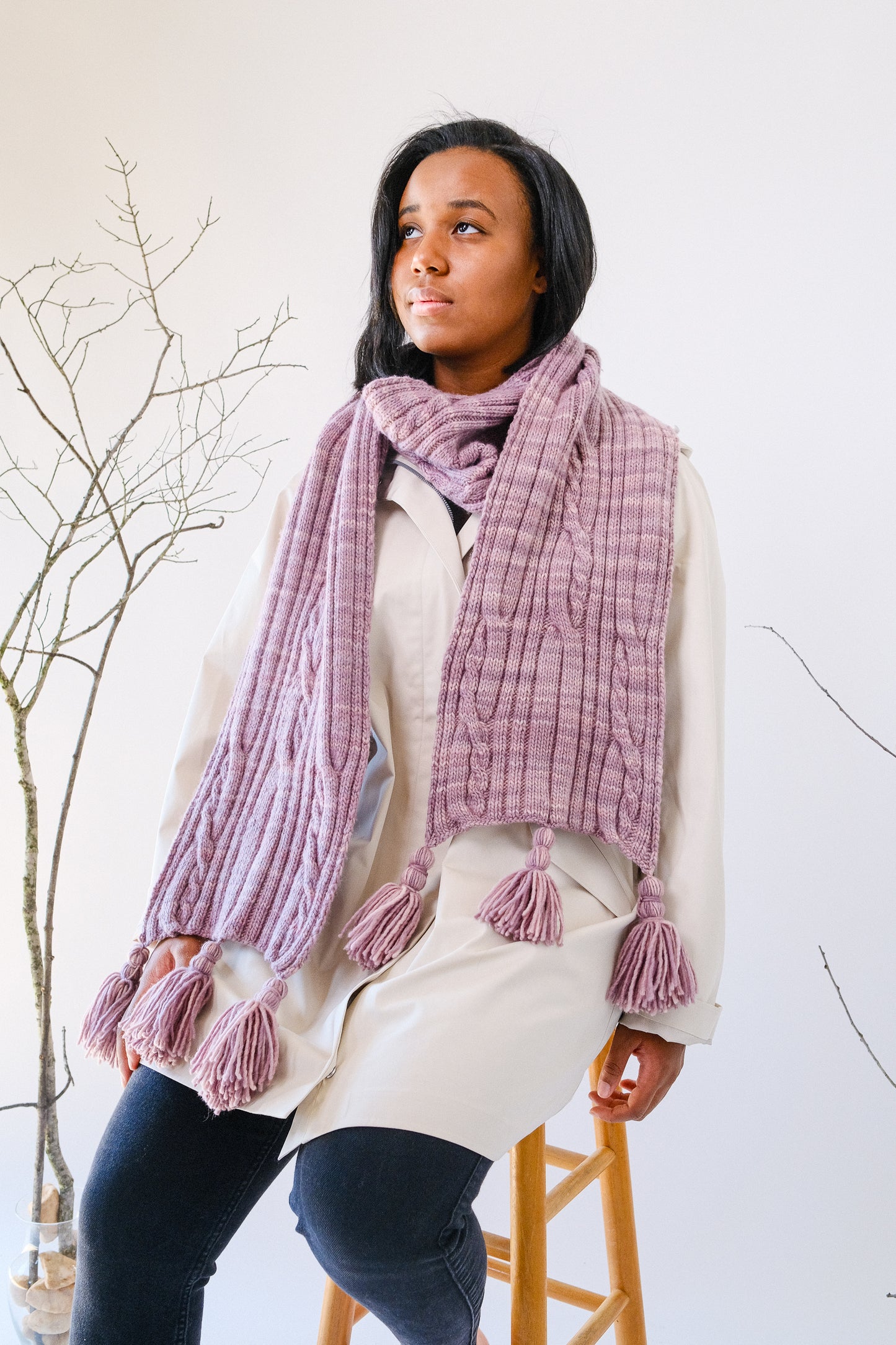 Long Shadows Scarf (2023JTB-5)