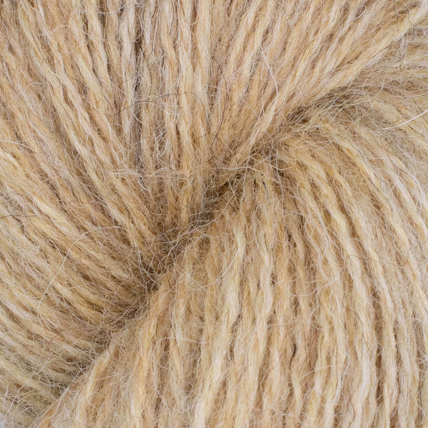 Baa Ram Ewe Mowool yarn in Biscuit color, soft wool yarn for knitting and crochet projects.