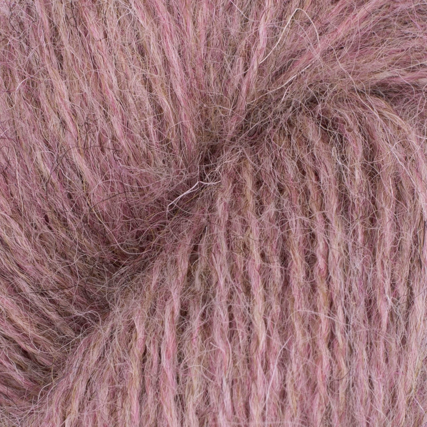 Colorful Mowool yarn by Baa Ram Ewe in Dolly Mix, showcasing vibrant twisted wool fibers ideal for knitting and crafting.