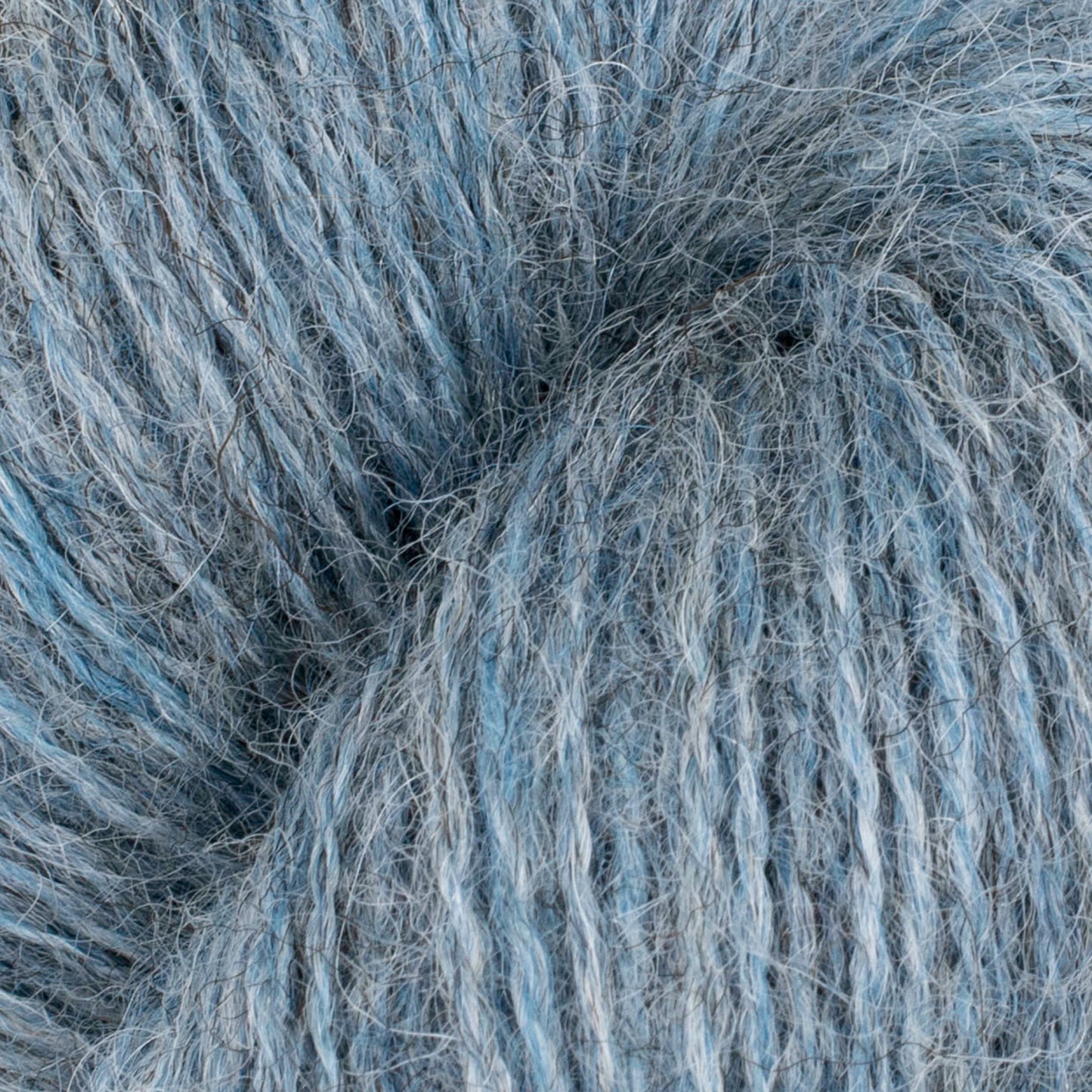 Baa Ram Ewe Mowool yarn in Pond color, soft wool yarn with subtle variegation, perfect for knitting and crochet projects