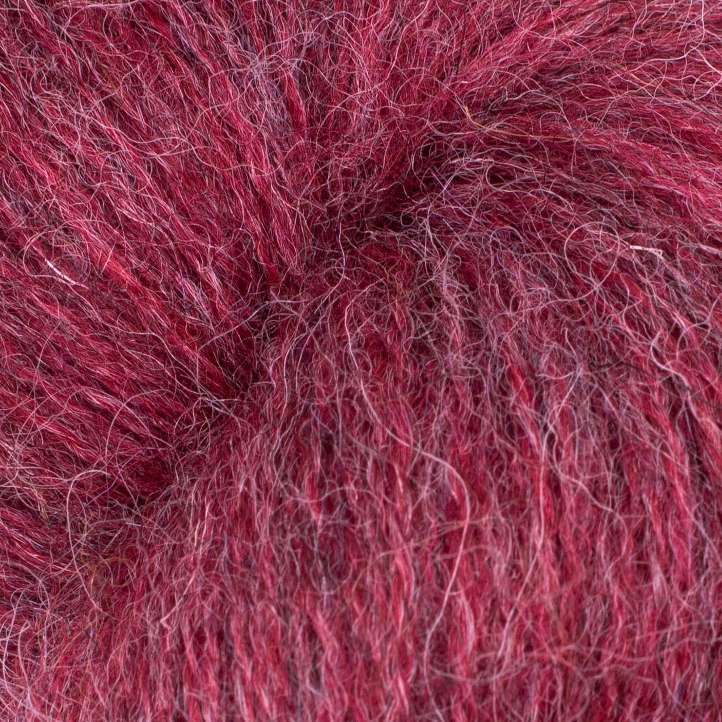 Baa Ram Ewe Mowool yarn in Maypole color, soft and thick wool yarn with colorful variegated strands for knitting or crochet projects.