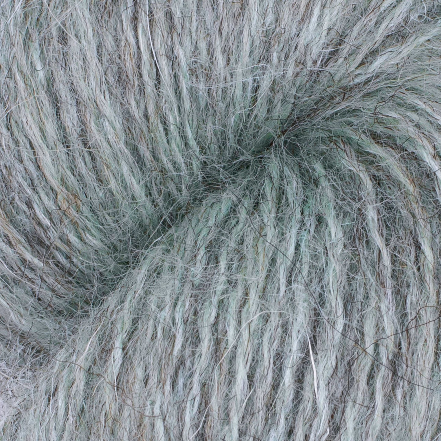 Natural wool yarn by Baa Ram Ewe, Mowool Morris colorway, soft textured yarn for knitting and crochet projects.