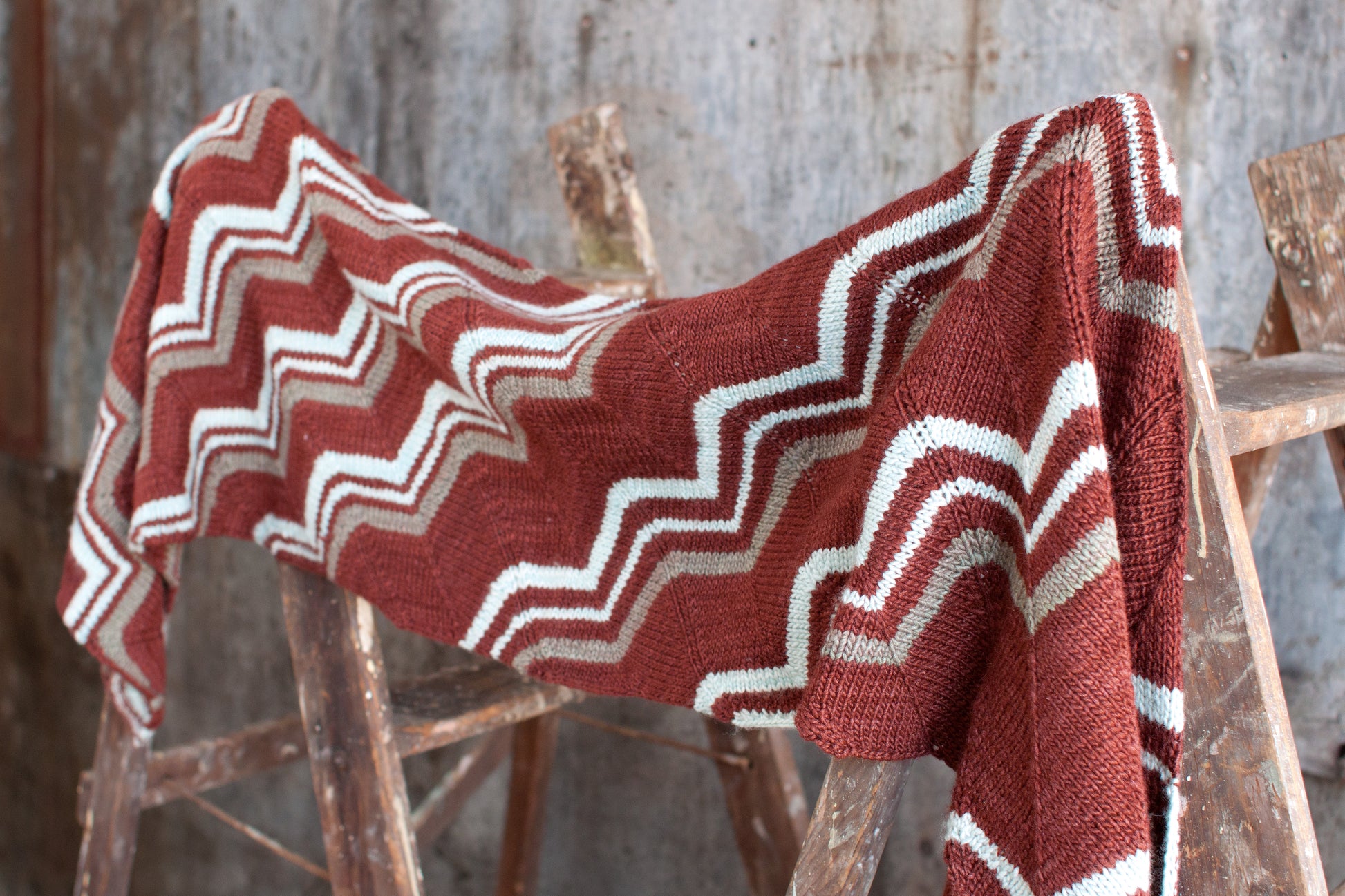 Fairmount Fibers Virgule 2015N pattern featuring intricate geometric designs on woven fabric.