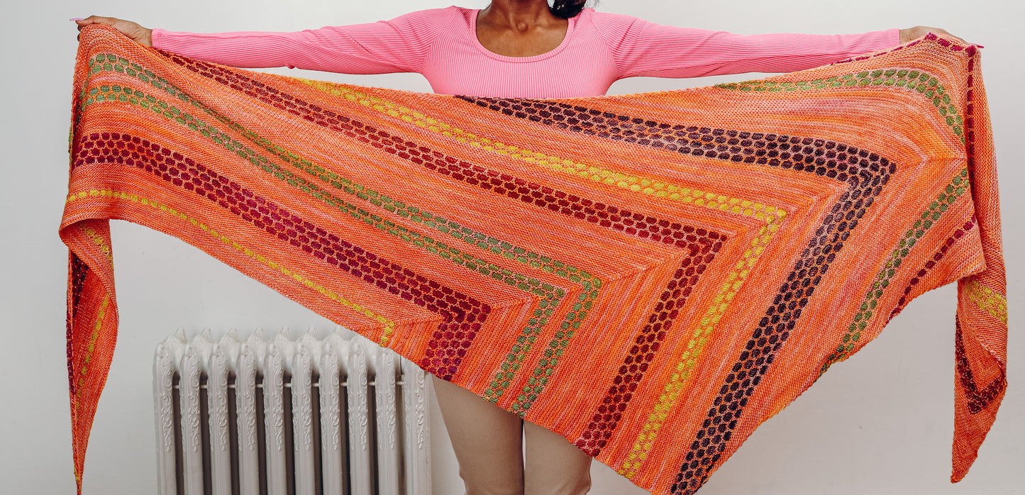 Penny Candy Shawl (2023JFC-6)