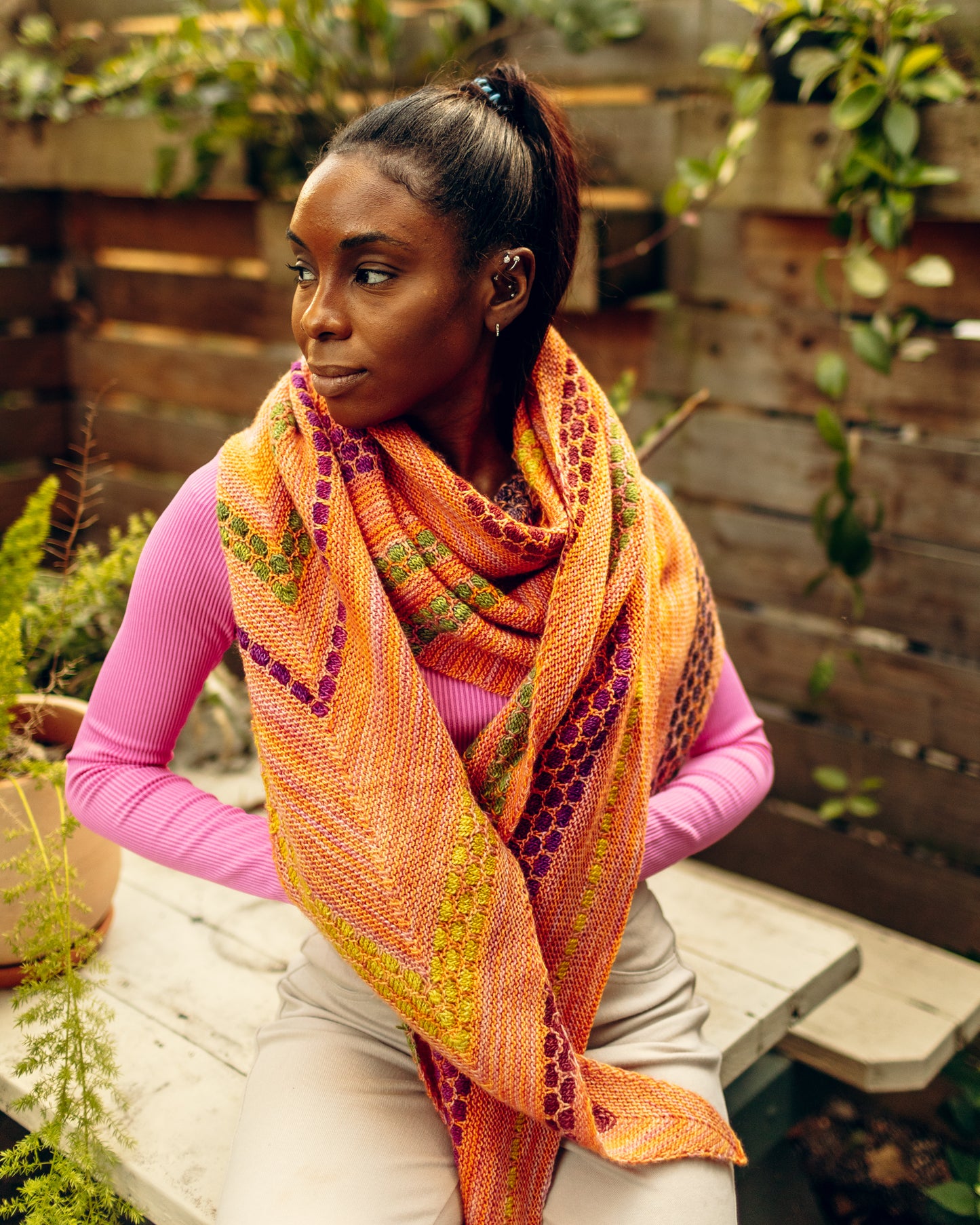 Penny Candy Shawl (2023JFC-6)