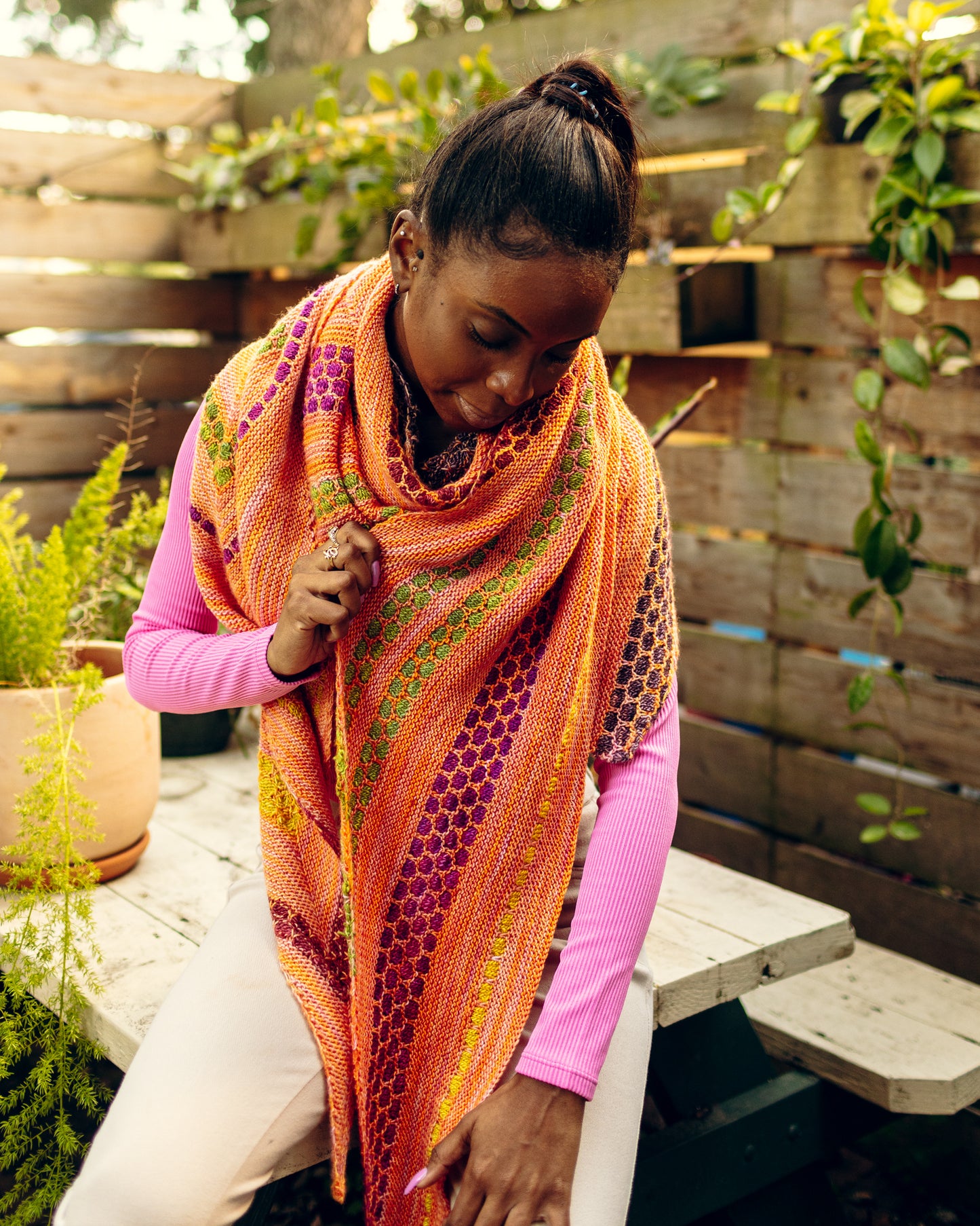 Penny Candy Shawl (2023JFC-6)