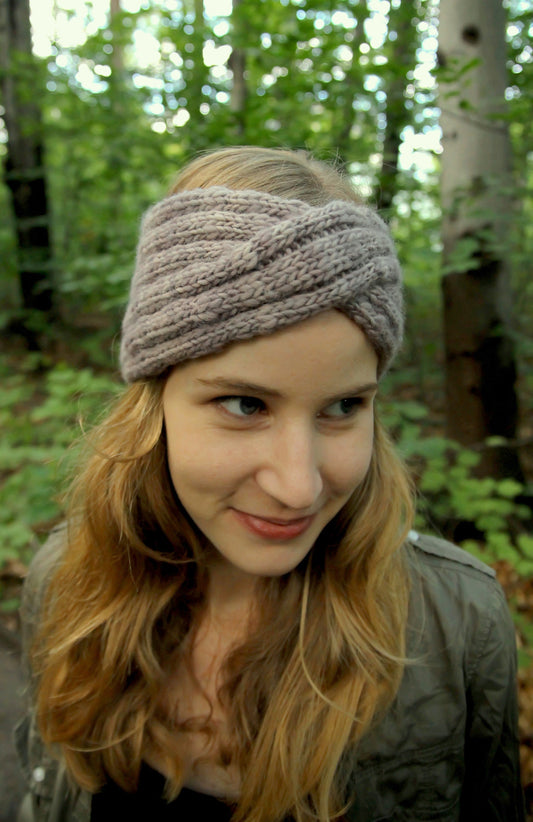 Colorful patterned turban from Fairmount Fibers, featuring intricate designs and a stylish, comfortable fit.