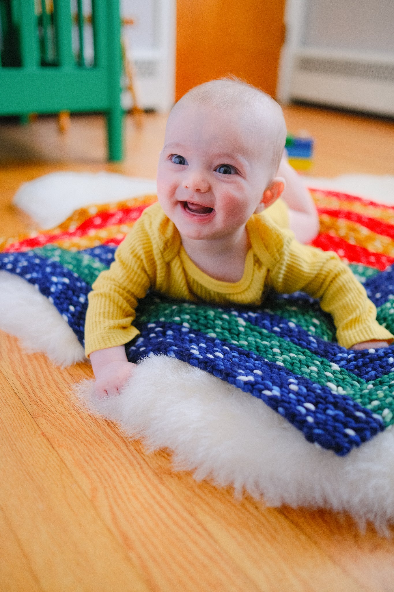 PRANSUNITA Super Thick Fluffy Jumbo Polyester Baby Blanket