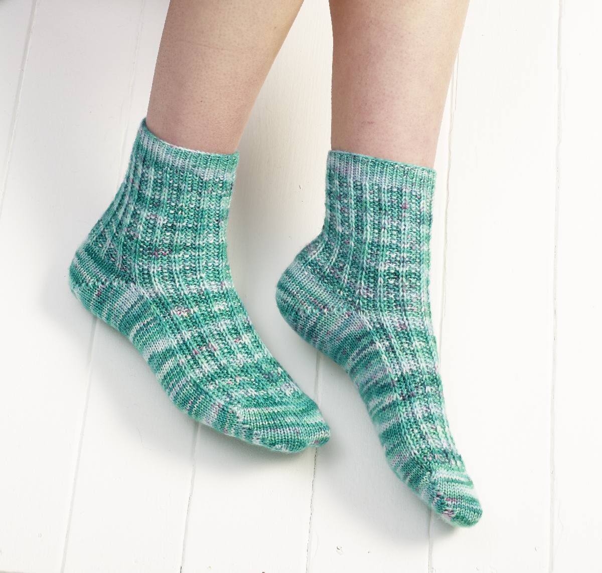 Blue Hawaiian Socks (F196)