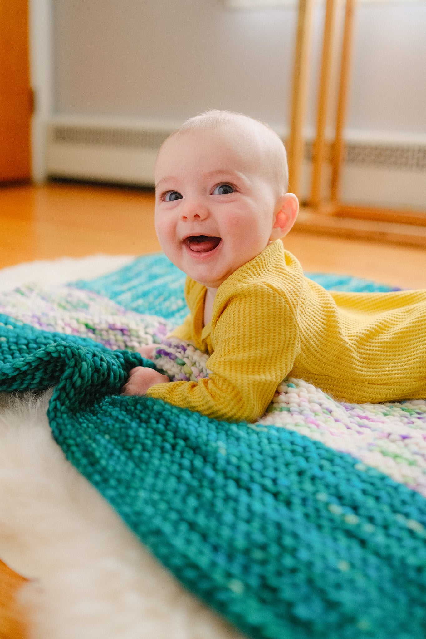 PRANSUNITA Super Thick Fluffy Jumbo Polyester Baby Blanket