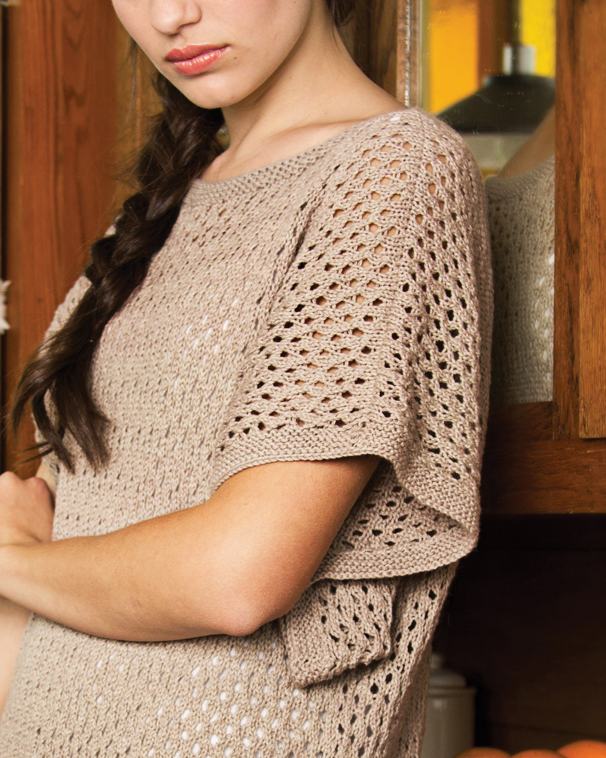 Fairmount Fibers Chopin 2012C knitting pattern featuring intricate design on textured paper with detailed pattern instructions.